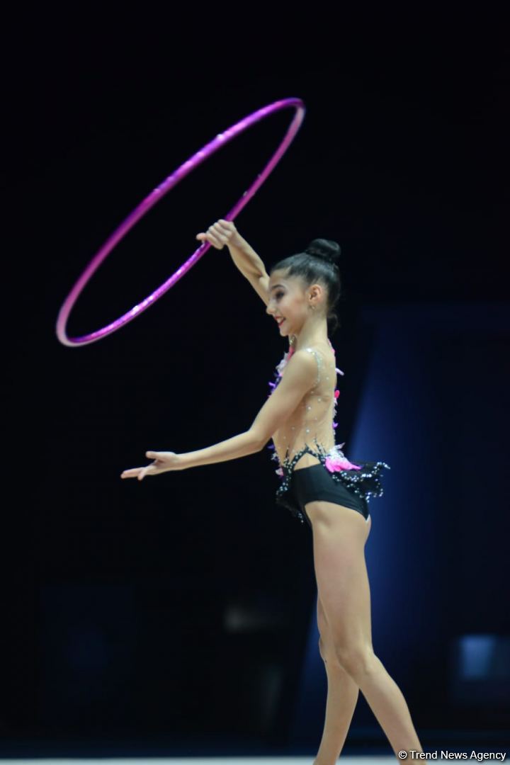 В Баку стартовал первый день 27-го Чемпионата Азербайджана по художественной гимнастике (ФОТО)