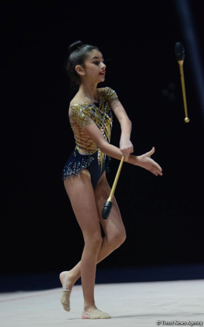 В Баку стартовал первый день 27-го Чемпионата Азербайджана по художественной гимнастике (ФОТО)