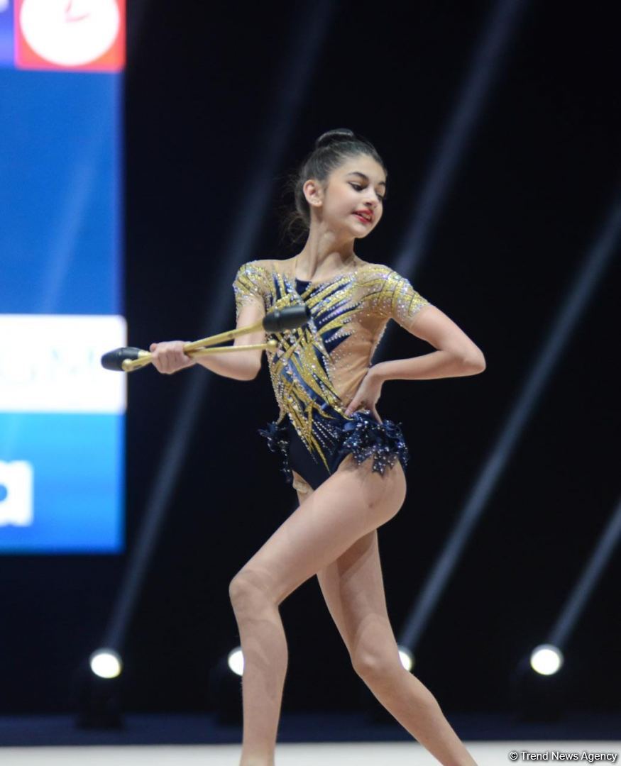 В Баку стартовал первый день 27-го Чемпионата Азербайджана по художественной гимнастике (ФОТО)