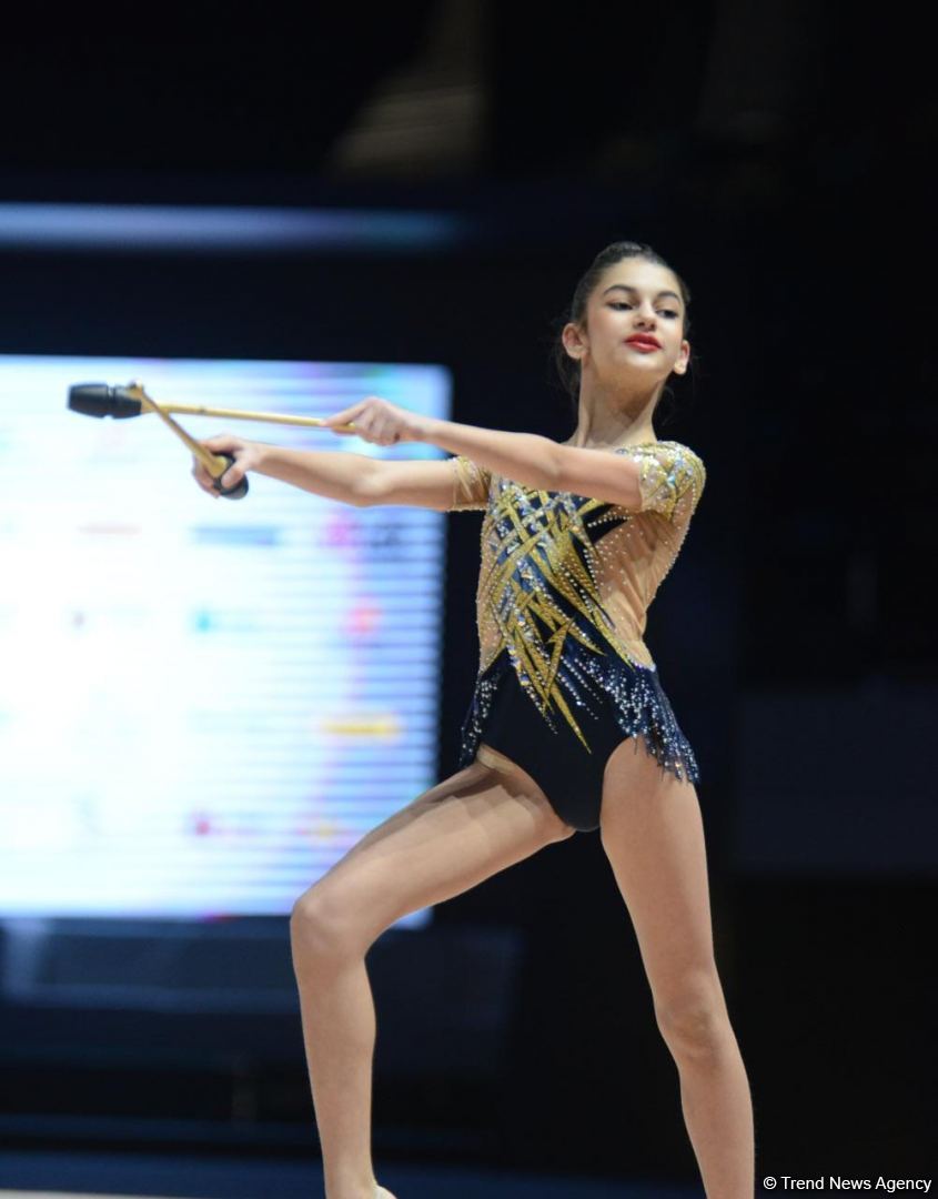 В Баку стартовал первый день 27-го Чемпионата Азербайджана по художественной гимнастике (ФОТО)