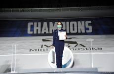 Определены победители Чемпионата Азербайджана по художественной гимнастике среди "юниоров" – церемония награждения (ФОТО)