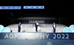 Определены победители Чемпионата Азербайджана по художественной гимнастике среди "юниоров" – церемония награждения (ФОТО)