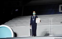 Определены победители Чемпионата Азербайджана по художественной гимнастике среди "юниоров" – церемония награждения (ФОТО)