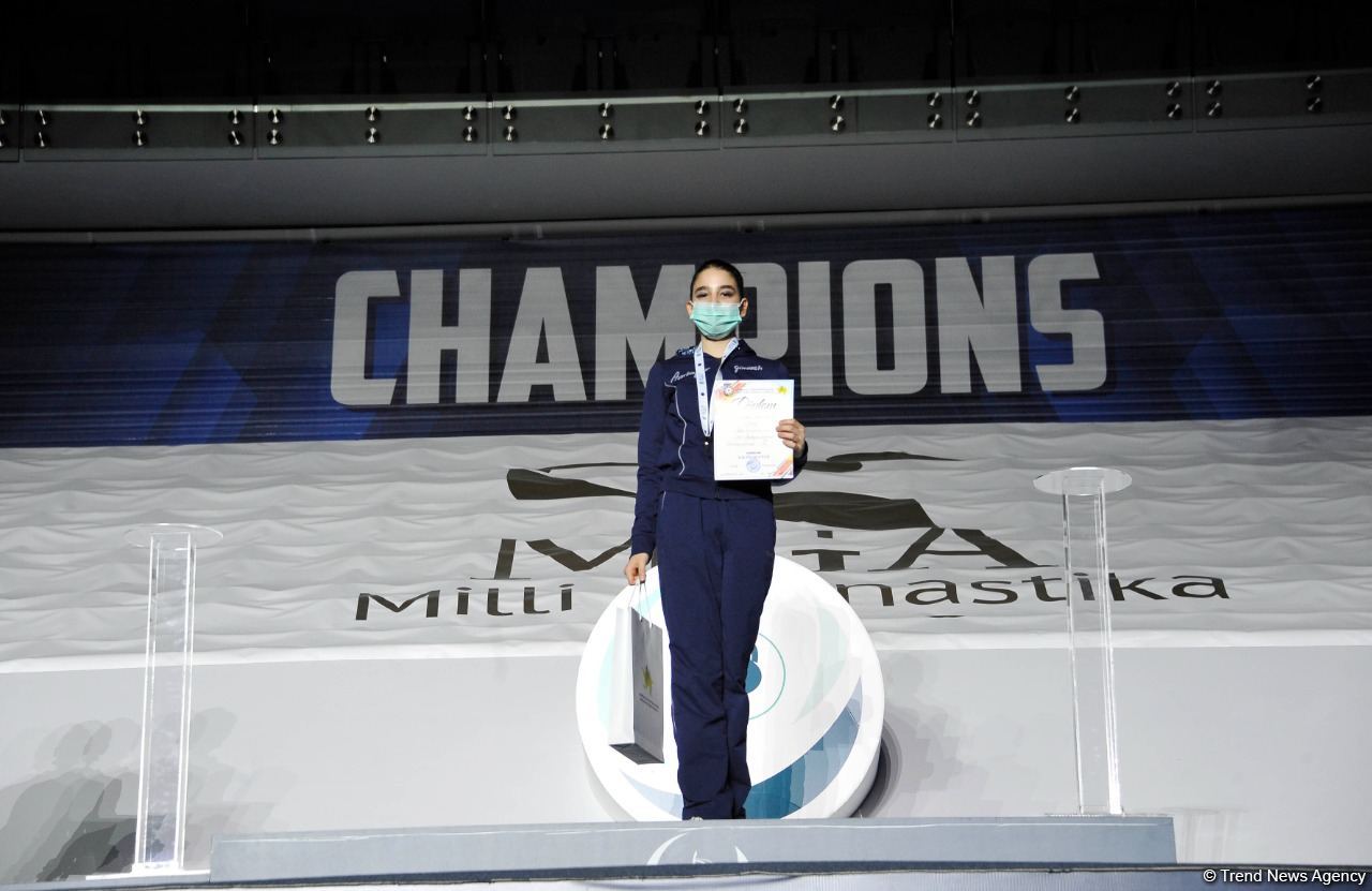 Определены победители Чемпионата Азербайджана по художественной гимнастике среди "юниоров" – церемония награждения (ФОТО)