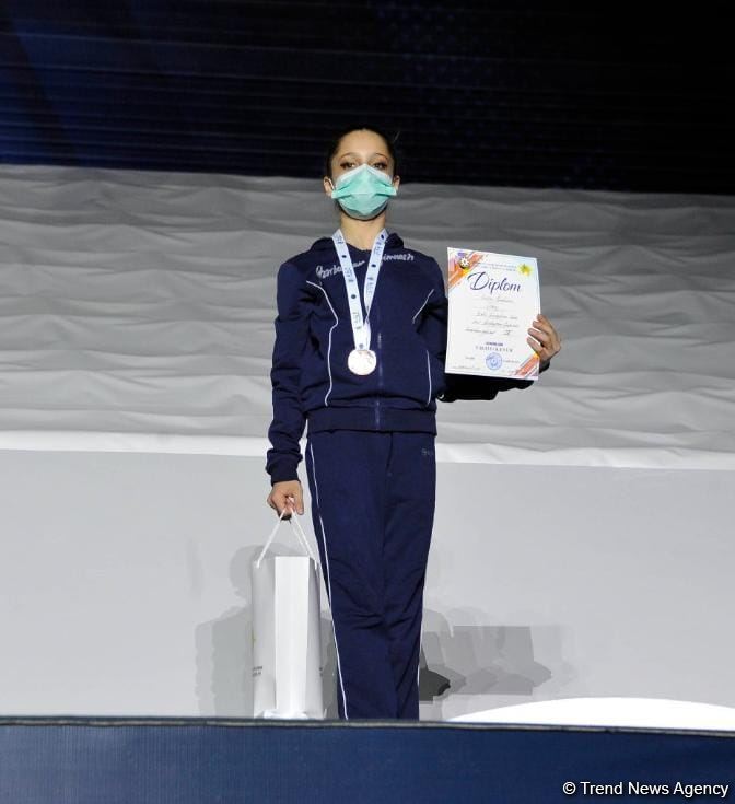 Определены победители Чемпионата Азербайджана по художественной гимнастике среди "юниоров" – церемония награждения (ФОТО)