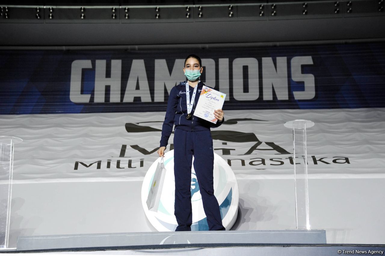 Определены победители Чемпионата Азербайджана по художественной гимнастике среди "юниоров" – церемония награждения (ФОТО)
