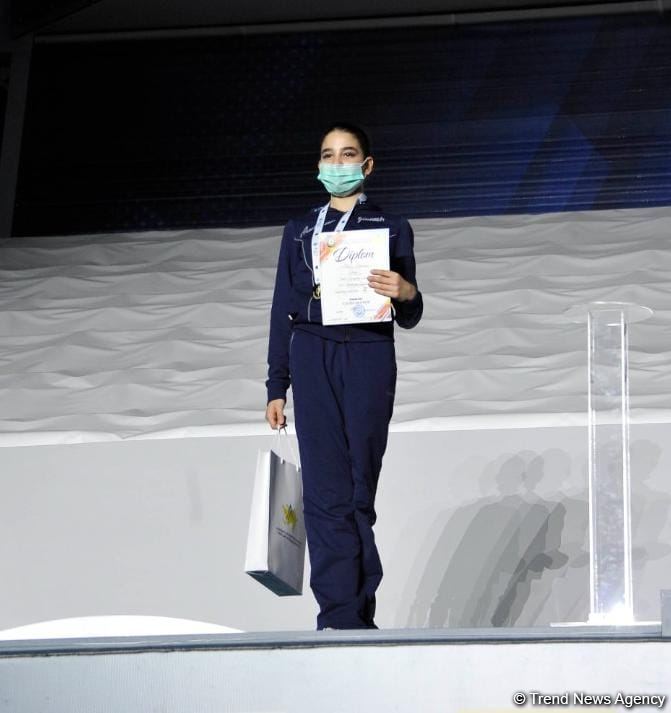Определены победители Чемпионата Азербайджана по художественной гимнастике среди "юниоров" – церемония награждения (ФОТО)