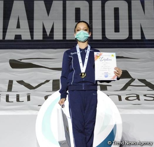 Определены победители Чемпионата Азербайджана по художественной гимнастике среди "юниоров" – церемония награждения (ФОТО)