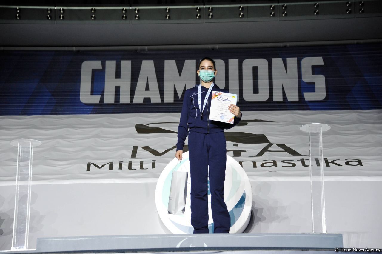 Определены победители Чемпионата Азербайджана по художественной гимнастике среди "юниоров" – церемония награждения (ФОТО)