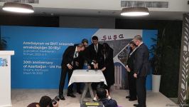 В Шуше презентована почтовая марка, посвященная 30-летию партнерства Азербайджана и ООН (ФОТО)