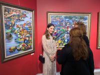 Картины Наргиз Гулиевой представлены в Турции (ФОТО)