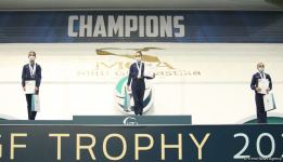 Состоялась церемония награждения победителей Первенства Азербайджана и Чемпионата Баку по спортивной гимнастике (ФОТО)