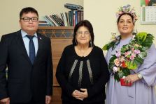 Для меня большая честь стать первой азербайджанкой - почетным членом Союза композиторов Кыргызстана – Эльза Сеидджахан (ФОТО)