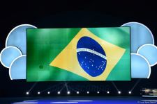 В Баку состоялась торжественная церемония открытия Кубка мира FIG по спортивной гимнастике (ФОТО)