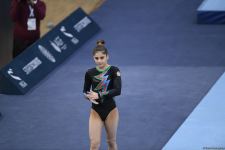 Результат выступления азербайджанских гимнастов Ивана Тихонова, Миланы Минаковской и Самиры Гахрамановой в первый день Кубка мира в Баку (ФОТО)