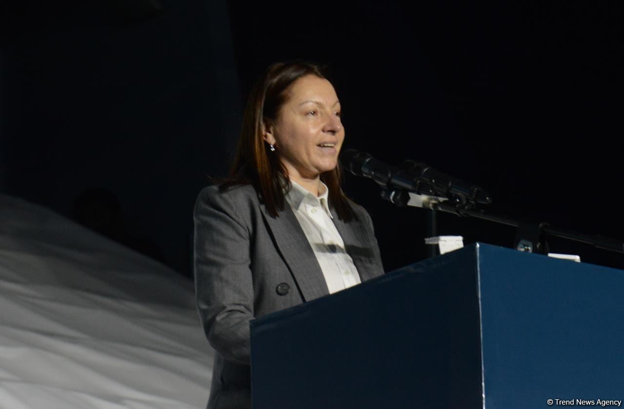 В Баку состоялась торжественная церемония открытия Кубка мира FIG по спортивной гимнастике (ФОТО)