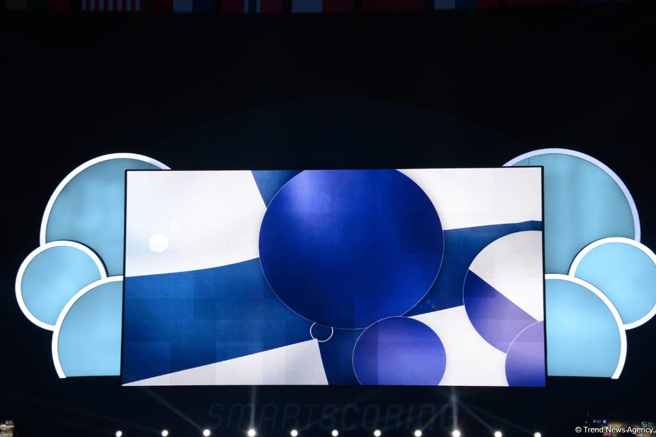 В Баку состоялась торжественная церемония открытия Кубка мира FIG по спортивной гимнастике (ФОТО)