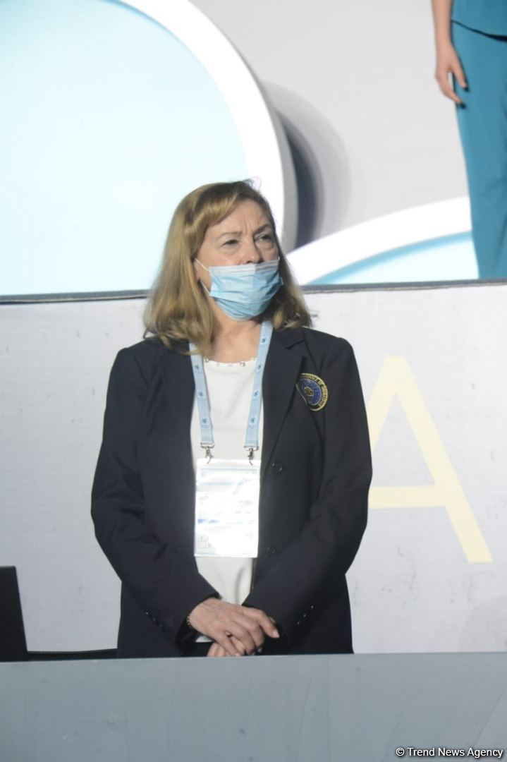 В Баку состоялась торжественная церемония открытия Кубка мира FIG по спортивной гимнастике (ФОТО)