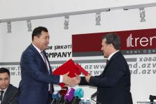 Между АМИ Trend и Национальным информагентством Узбекистана подписан Меморандум о взаимопонимании (ФОТО/ВИДЕО)