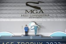 В Баку состоялось вручение Кубка AGF Trophy и Кубка FIG (ФОТО)