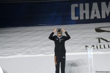 В Баку состоялась церемония награждения победителей Кубка мира FIG по мужской и женской спортивной гимнастике (ФОТО)