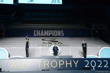 В Баку состоялась церемония награждения победителей Кубка мира FIG по мужской и женской спортивной гимнастике (ФОТО)