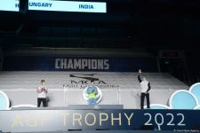 В Баку состоялась церемония награждения победителей Кубка мира FIG по мужской и женской спортивной гимнастике (ФОТО)