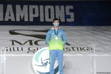 В Баку состоялась церемония награждения победителей Кубка мира FIG по мужской и женской спортивной гимнастике (ФОТО)