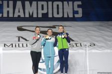 В Баку состоялась церемония награждения победителей Кубка мира FIG по мужской и женской спортивной гимнастике (ФОТО)