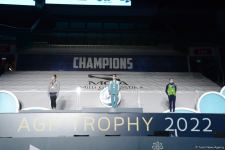 В Баку состоялась церемония награждения победителей Кубка мира FIG по мужской и женской спортивной гимнастике (ФОТО)