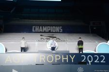 В Баку состоялась церемония награждения победителей Кубка мира FIG по мужской и женской спортивной гимнастике (ФОТО)