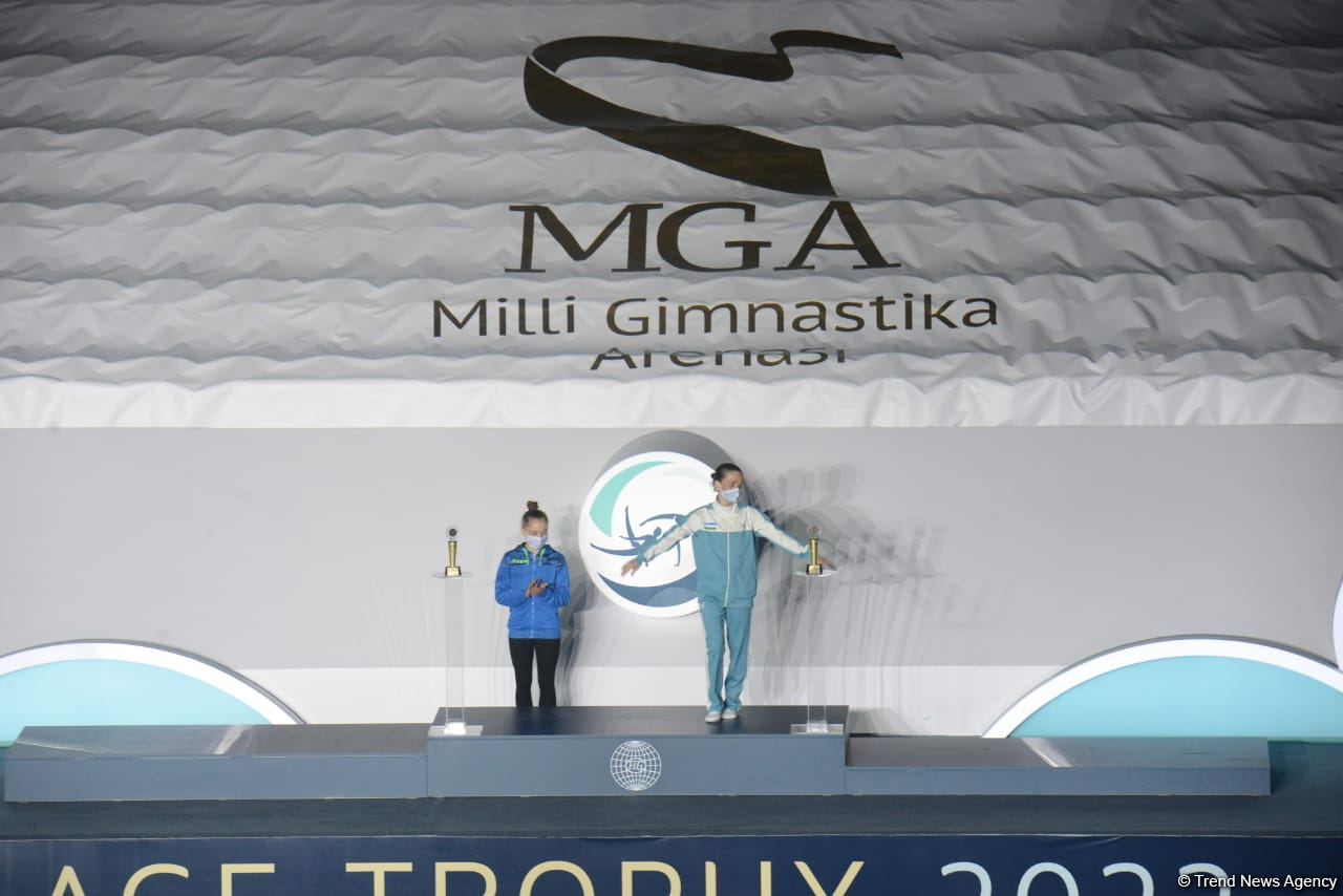 В Баку состоялось вручение Кубка AGF Trophy и Кубка FIG (ФОТО)