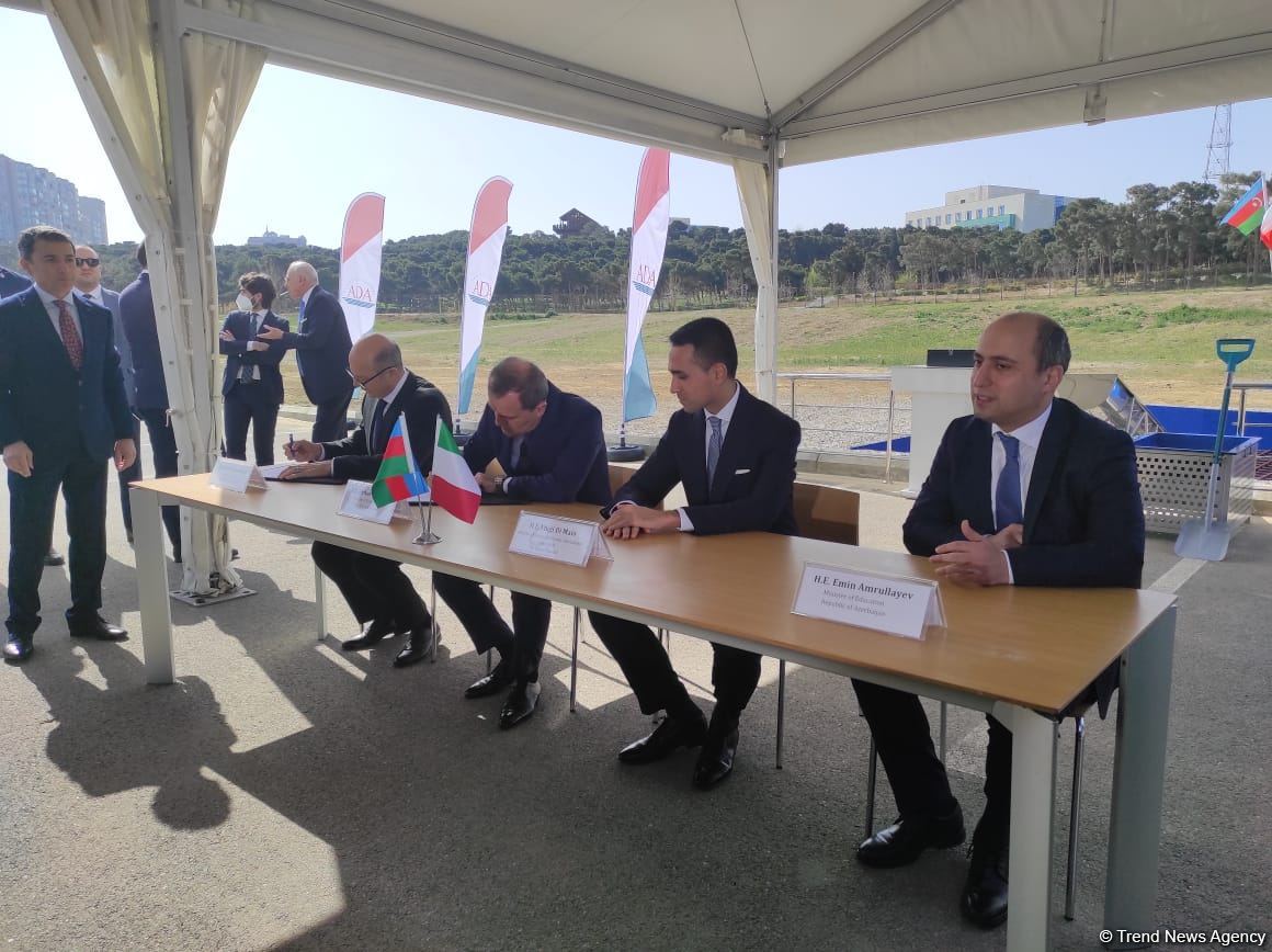 Подписан документ о строительстве итальяно-азербайджанского университета (ФОТО)