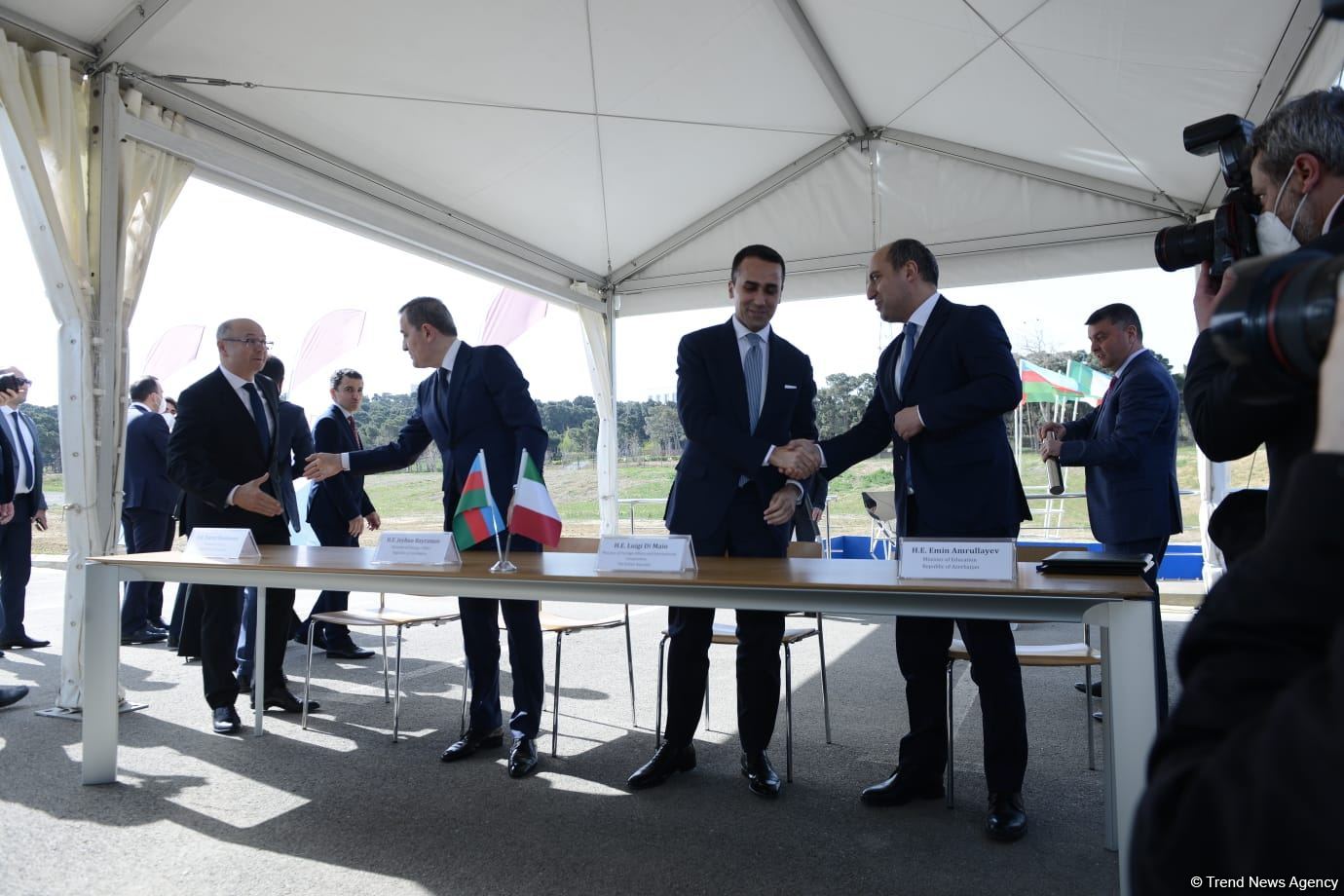 Подписан документ о строительстве итальяно-азербайджанского университета (ФОТО)