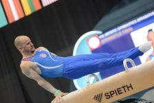 Лучшие моменты заключительного дня Кубка мира FIG в Баку (ФОТО)