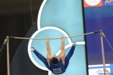 Лучшие моменты заключительного дня Кубка мира FIG в Баку (ФОТО)