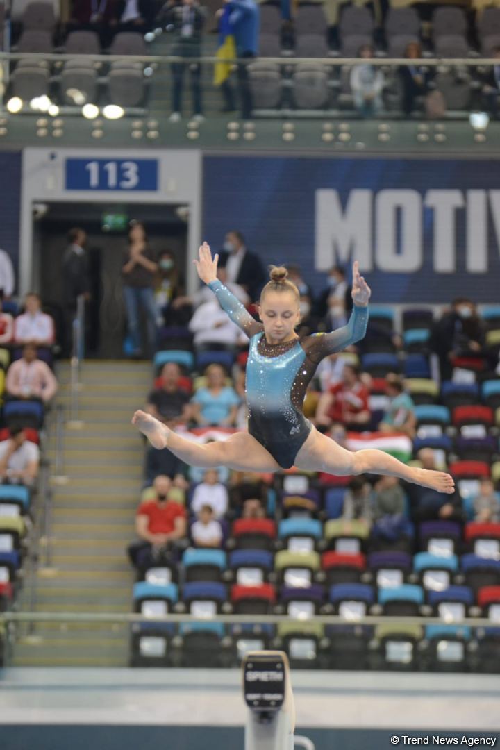 Лучшие моменты заключительного дня Кубка мира FIG в Баку (ФОТО)