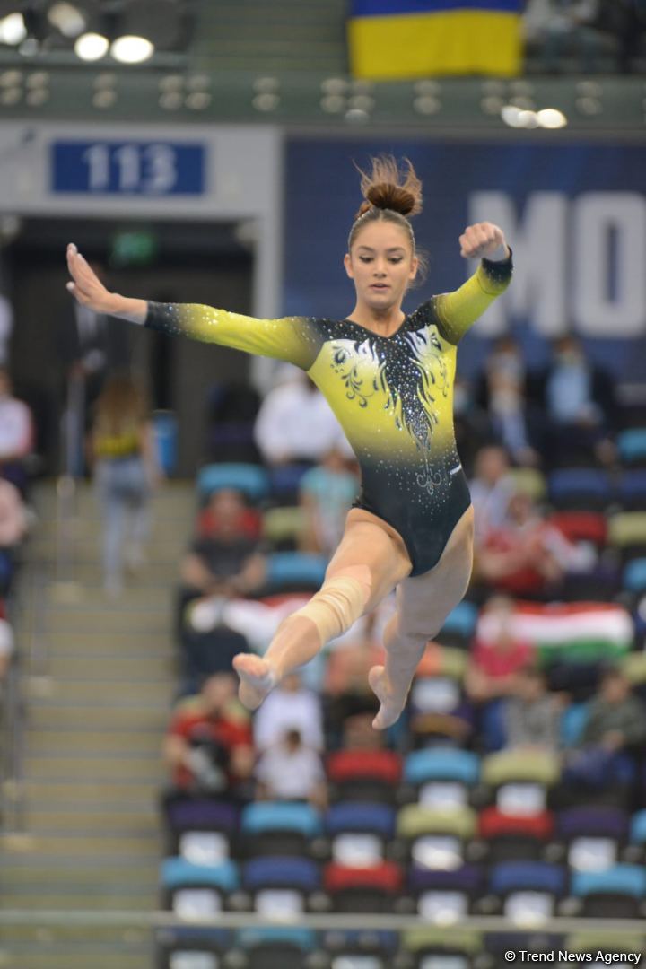 Лучшие моменты заключительного дня Кубка мира FIG в Баку (ФОТО)