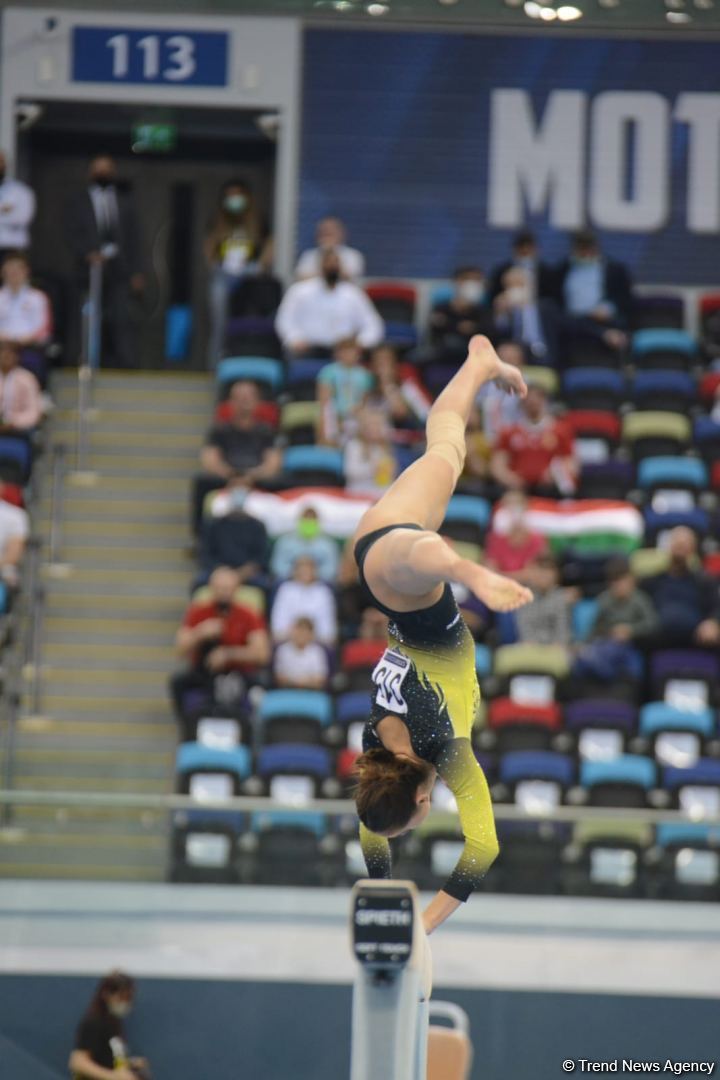 Лучшие моменты заключительного дня Кубка мира FIG в Баку (ФОТО)