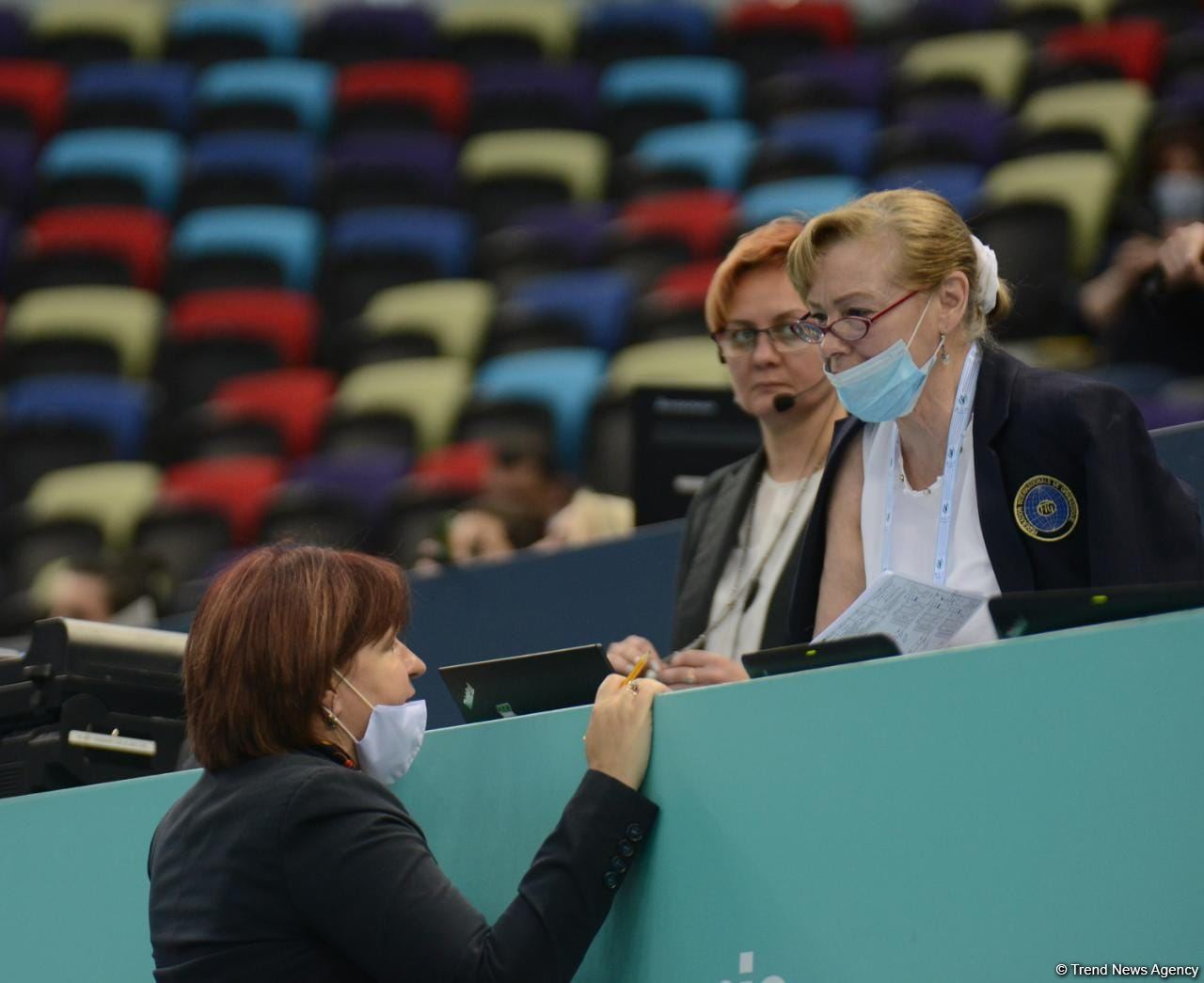 Лучшие моменты заключительного дня Кубка мира FIG в Баку (ФОТО)