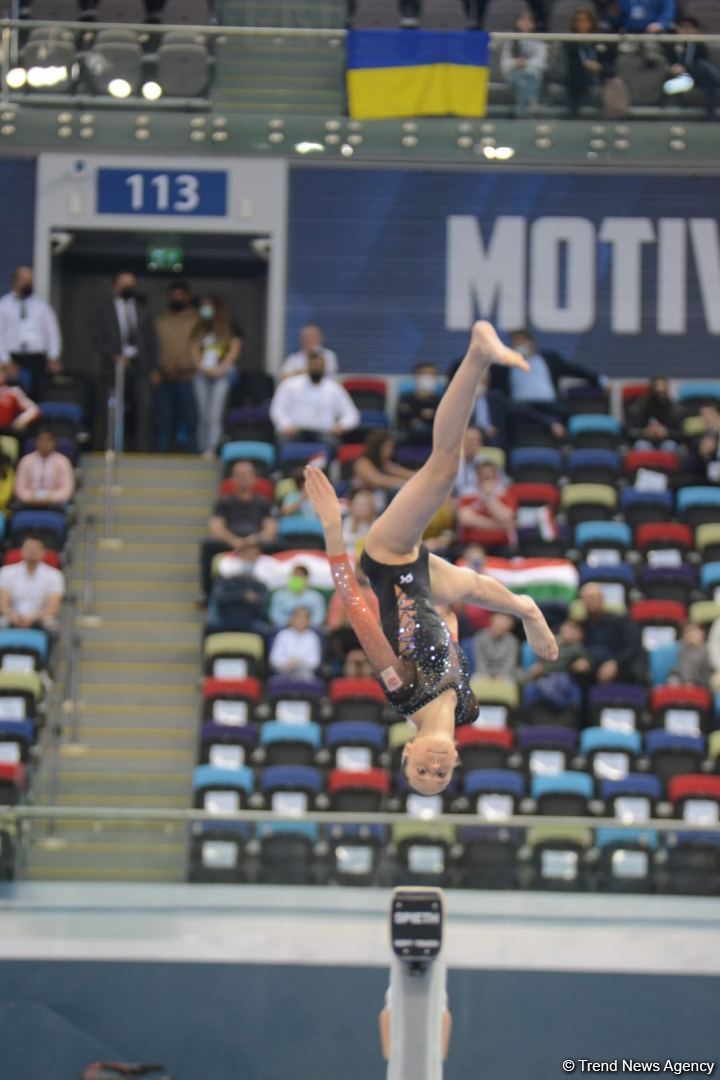 Лучшие моменты заключительного дня Кубка мира FIG в Баку (ФОТО)