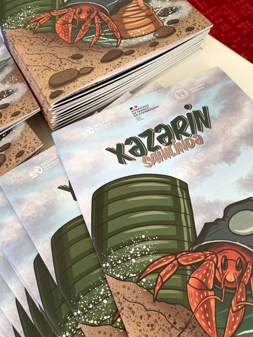 "На берегу Каспия" – увлекательный комикс на тему экологии (ФОТО)