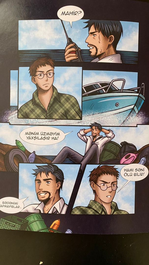 "На берегу Каспия" – увлекательный комикс на тему экологии (ФОТО)