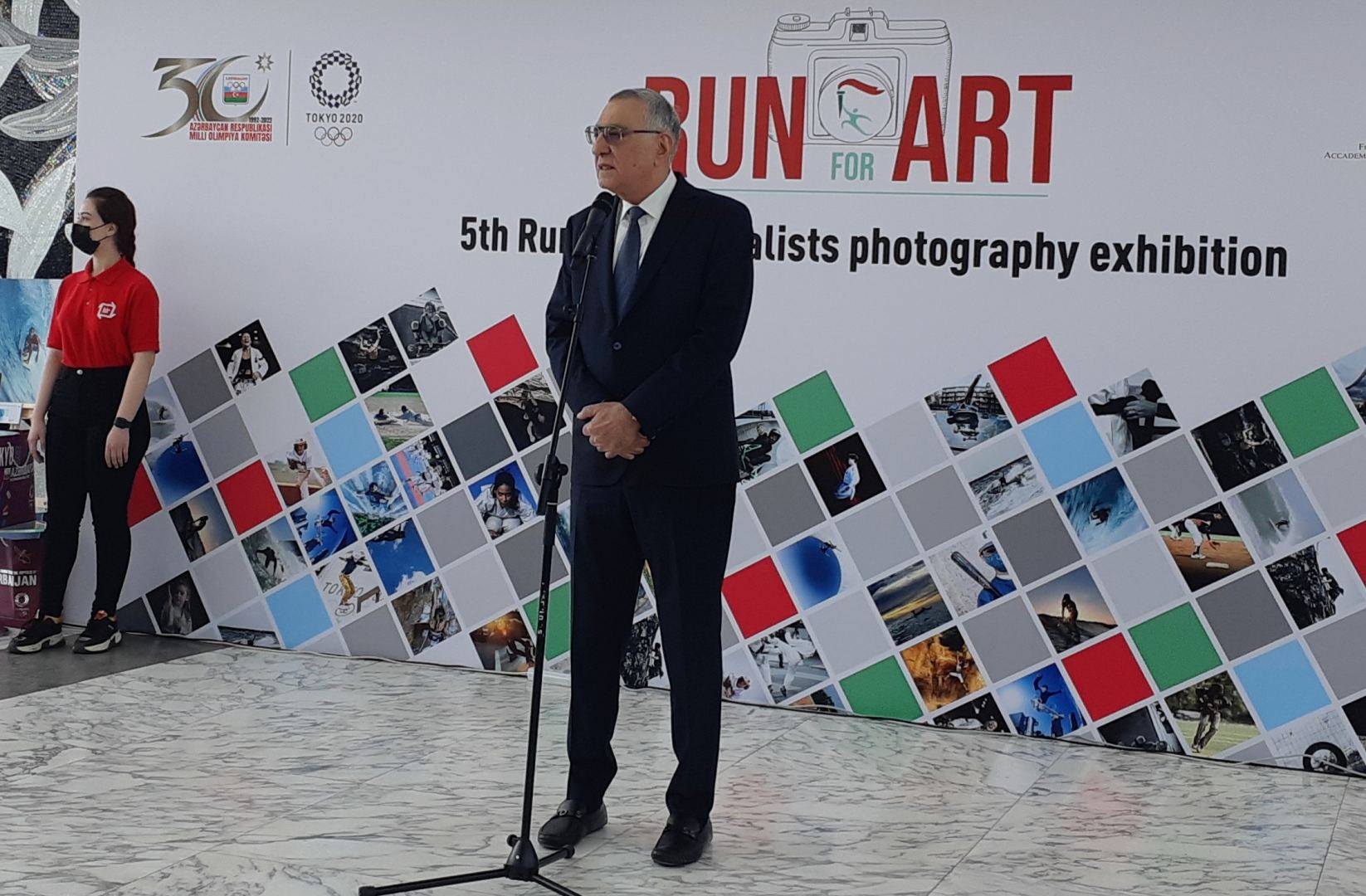 Единение спорта и искусства – в Баку открылась международная фотовыставка "Run for Art" (ФОТО)