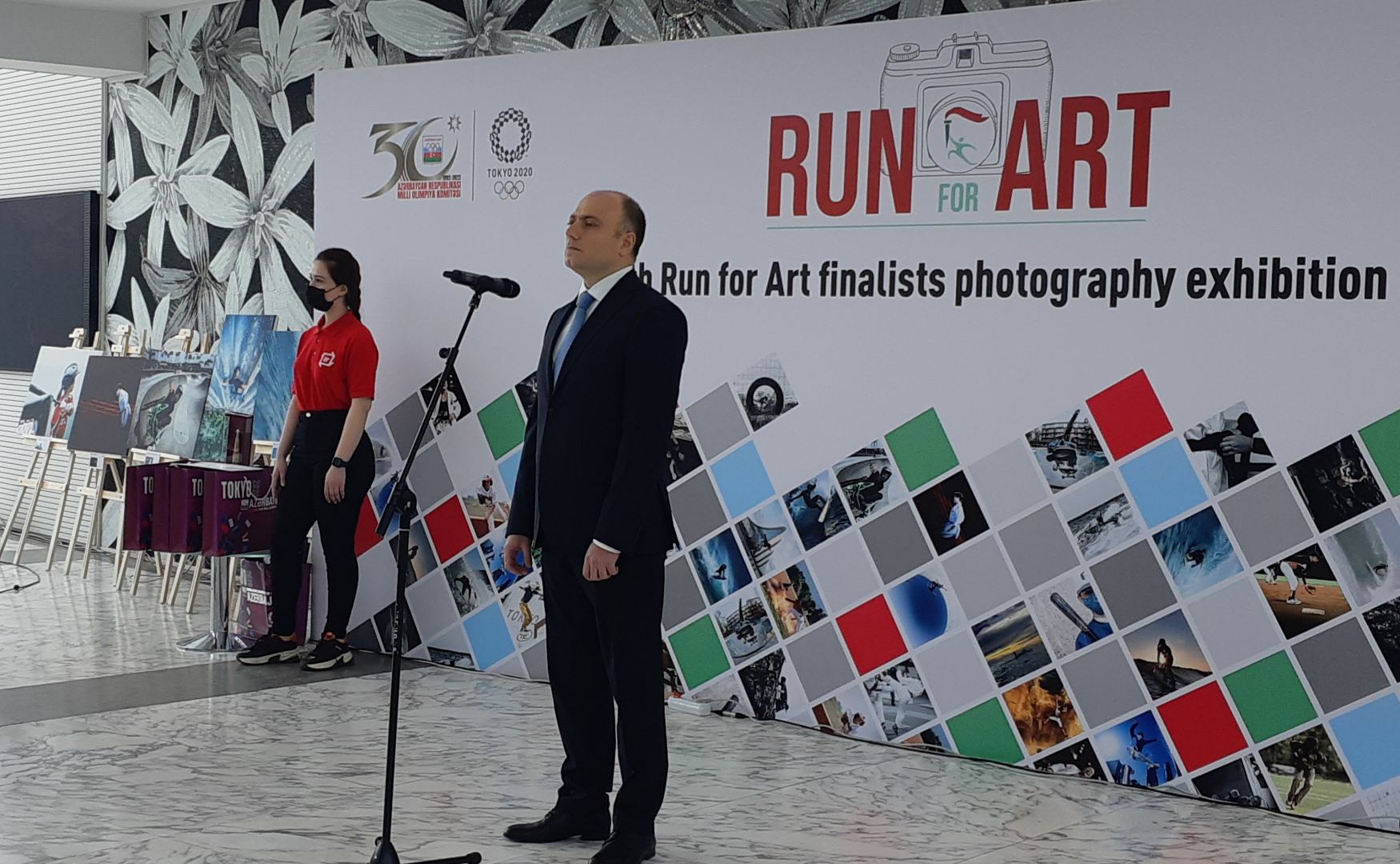 Единение спорта и искусства – в Баку открылась международная фотовыставка "Run for Art" (ФОТО)