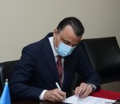 Азербайджану передано спецоборудование в рамках проекта ЕС и ВОЗ (ФОТО)