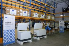 Азербайджану передано спецоборудование в рамках проекта ЕС и ВОЗ (ФОТО)