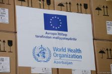 Азербайджану передано спецоборудование в рамках проекта ЕС и ВОЗ (ФОТО)
