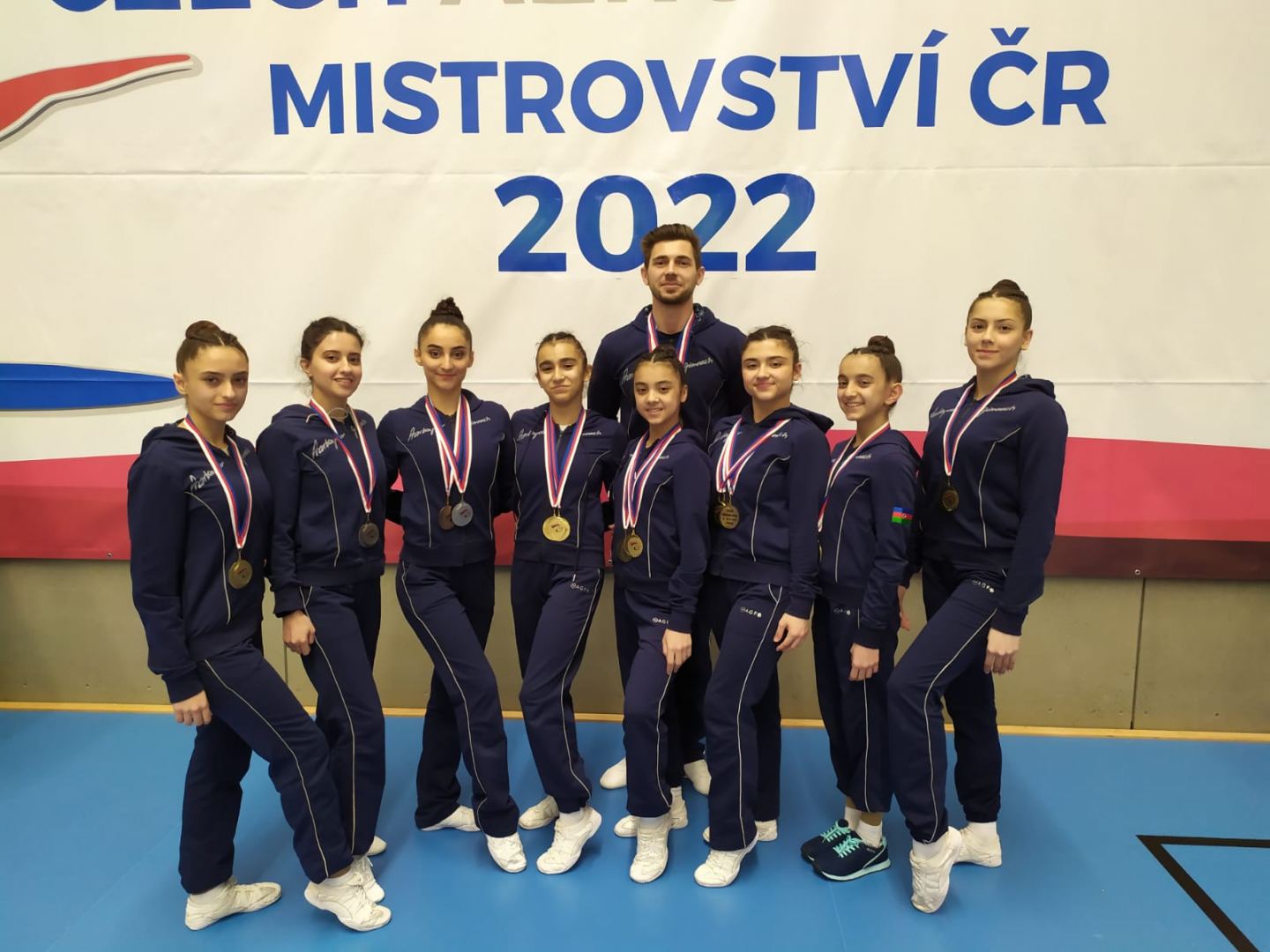 Азербайджанские гимнасты завоевали семь медалей на международном турнире в Чехии (ФОТО)