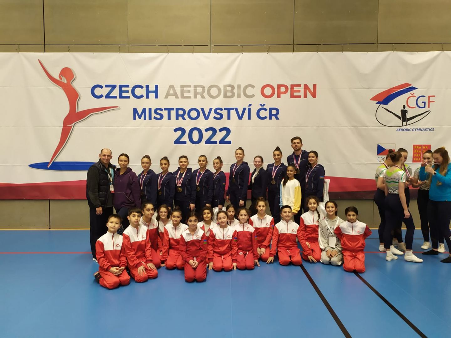 Азербайджанские гимнасты завоевали семь медалей на международном турнире в Чехии (ФОТО)